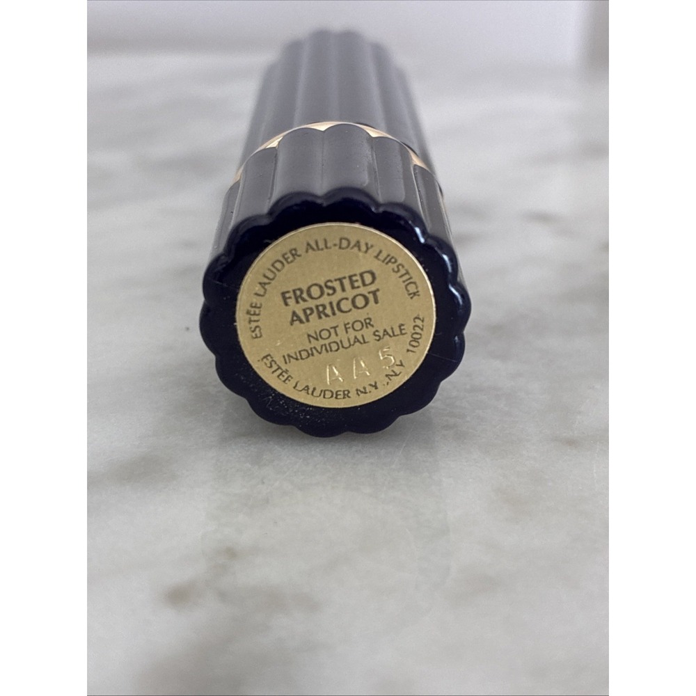 New Estee Lauder All Day Lipstick Frosted Apricot Pearl Finish